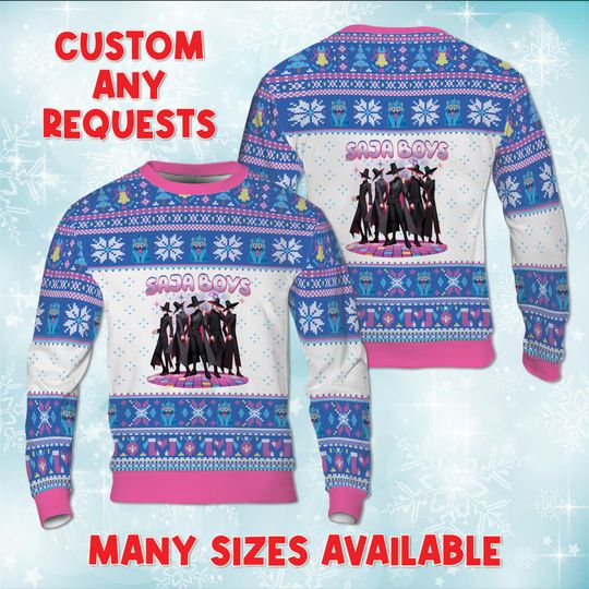 Discover KPop Jinu Concept Your Idol Ugly Christmas Sweatshirt, Abby Baby Demon Idol Sweater, Christmas Kpop Costume Sweater