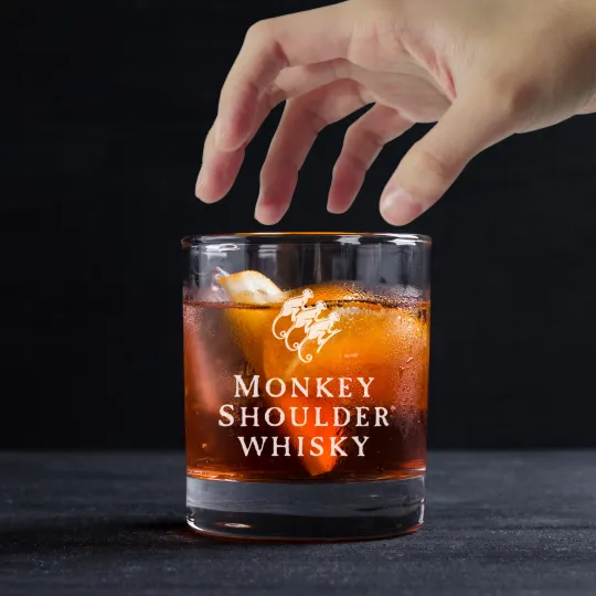 Monkey Shoulder Rock Glass