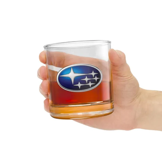 Discover Star Cluster Emblem Rocks Glass | 10oz