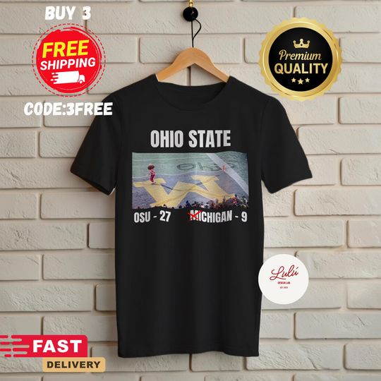 Discover Brutus Ohio State Snow Fan Football Unisex Shirt,Brutus Shirt, Brutus vs Michigan Game Day T-shirt, Erase The M Ohio State Rivalry