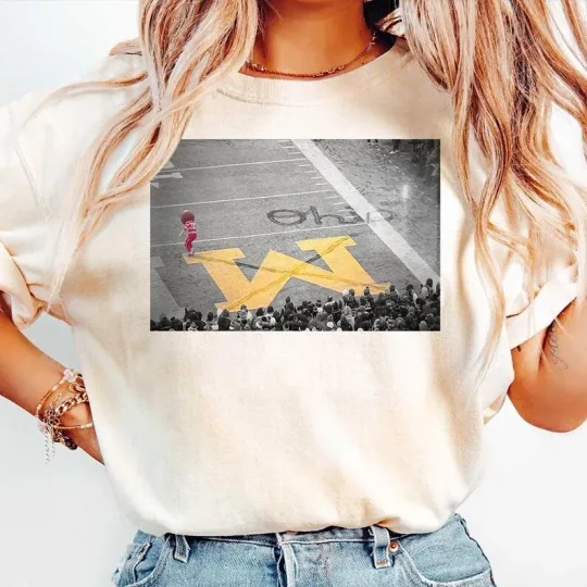 Discover Brutus Ohio State Snow Fan Football Shirts, Erase The M Ohio State Rivalry