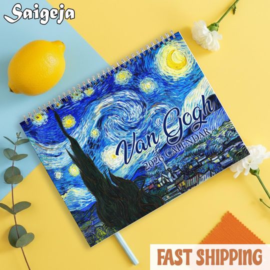 Discover Famous Art Masterpiece Wall Calendar 2026, 12 Month Gift For Art Lover