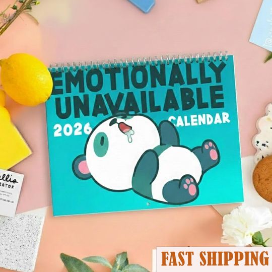 Discover Cat Calendar 2026, Emotional Positive Calendar, Mental Health Wall Calendar 2026, Home And Office Decor