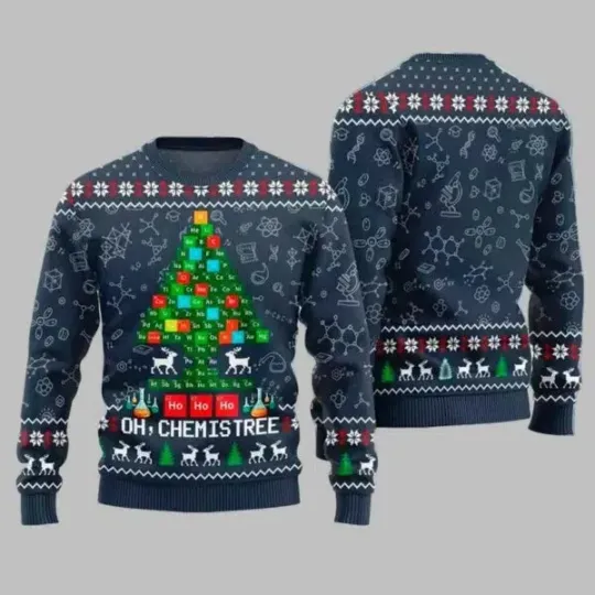 Discover Oh Chemistree Ugly Christmas Sweater