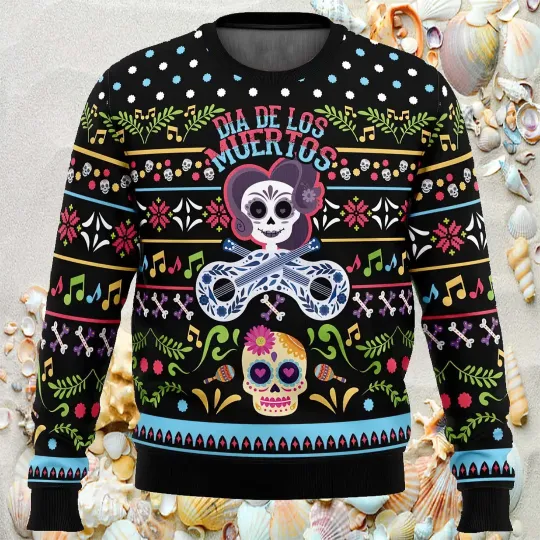 Discover Day Of The Dead Ugly Christmas Sweater