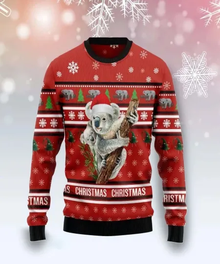 Discover Koala Ugly Christmas Sweater