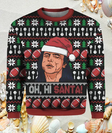 Discover Oh Hi Santa The Room Ugly Christmas Sweater