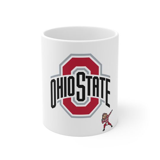 Discover Ohio State Buckeyes Mug | Scarlet & Gray OSU Fan Gift