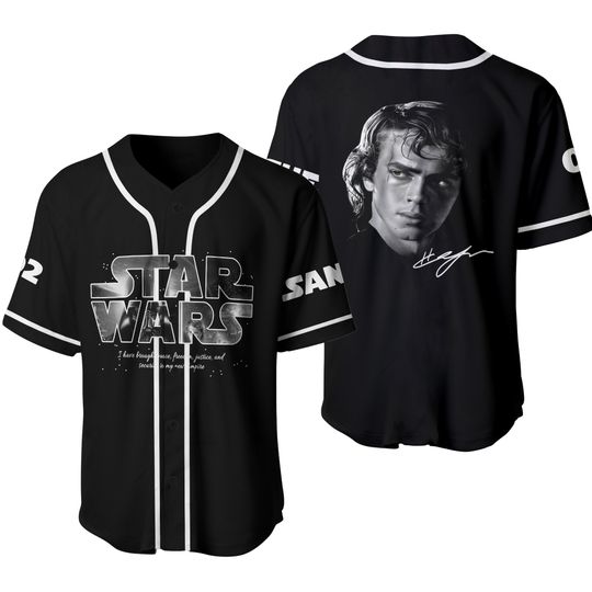 Personalized Star Wars Anakin Skywalker Galaxy's Edge Baseball Jersey Shirt