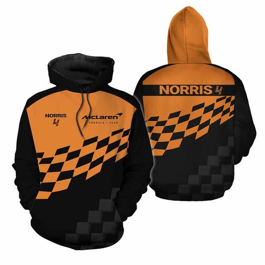 F_1 mc.Larren team driver Lando Norris 4 hoodie, forrmulla 1 hoodies, birthday gift