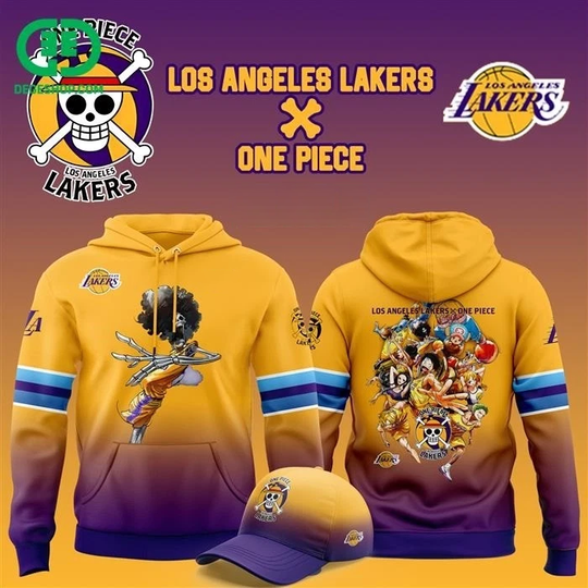 LA Lakers BROOK 0ne Piece All Over Print 3D Hoodie