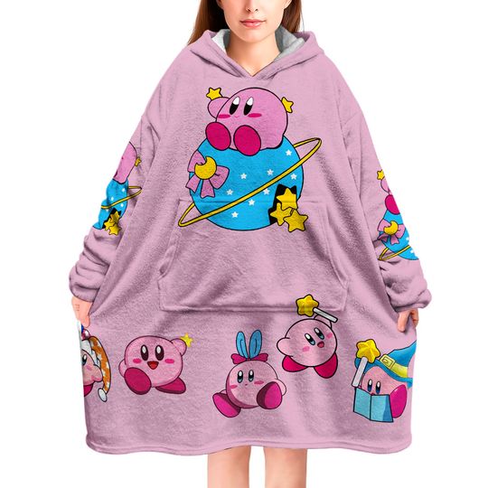 Kirby Blanket Hoodie oversize