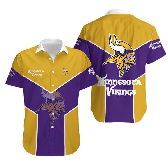 Minnesota Vikings Classic Pride Hawaiian Shirt Summer Aloha, Gift for Fan