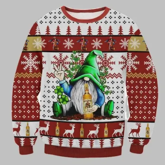 Discover Captain Morgan Gnome Ugly Christmas Sweater