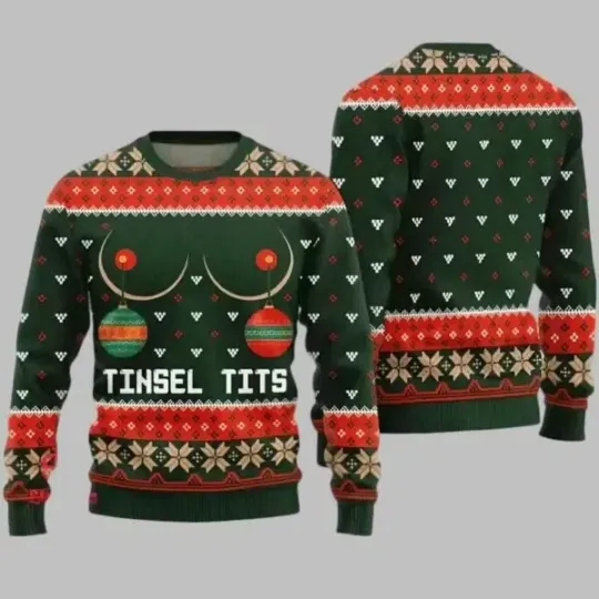 Discover Jingle Balls Tinsel Tits Ugly Christmas Sweater