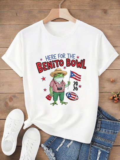 Discover Benito Bowl Bad Bunny Shirt, 2026 Puerto Rico Football Show Shirt, Puerto Rican Football Tee, Benito Bowl Graphic Shirt, Bad Bunny Fan Gift