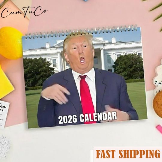 Anti Trump Calendar 2026, Trump Meme Wall Calendar, FDT Calendar