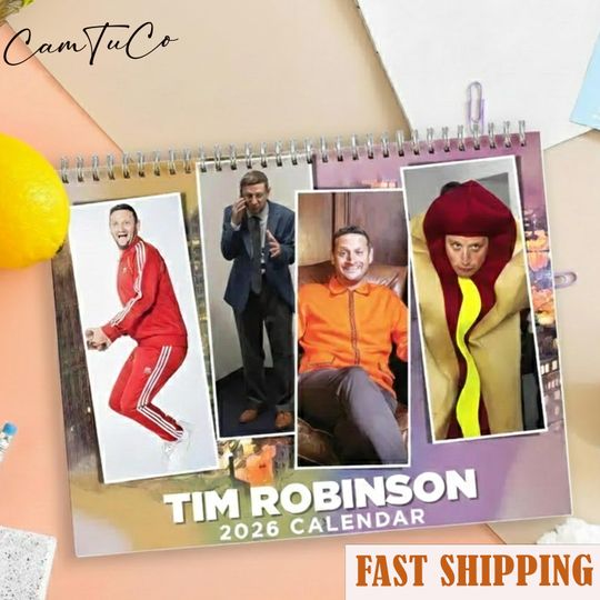 Tim Robinson Calendar 2026, Holiday Gift, Robinson Calendar Gift, Holiday Gift Ideas
