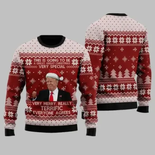 Discover Trump This Is Going To Be A Great Christmas Very Special Ugly Christmas Sweater