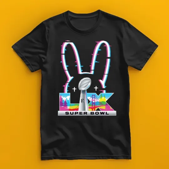 Discover Bad Bunny SB LX T Shirt Bad Bunny 2026 Tee