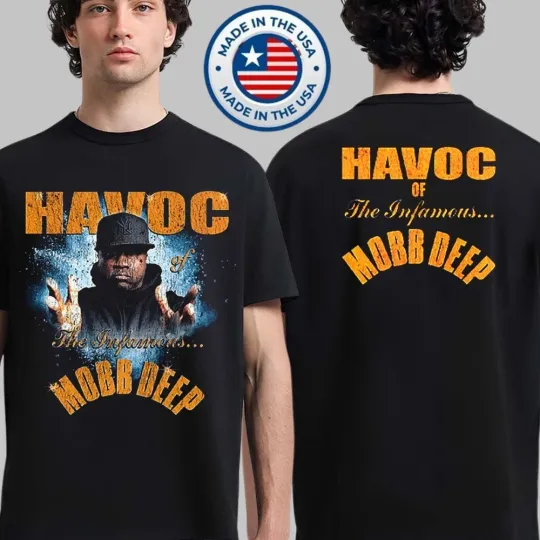 Discover Havoc Of The Infamous Mobb Deep 30th Anniversary Tour 2025 T-Shirt