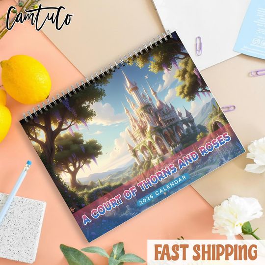 Discover ACOTAR Calendar 2026, A Court Of Thorns and Roses 2026  Calendar, Holiday Gift