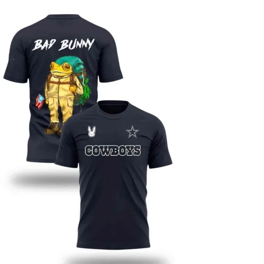 Super Bowl Cowboy city x Bad Bunny Shirt