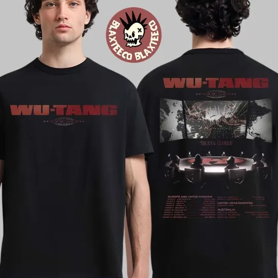 Discover tang band Clan Forever The Final Chamber Tour 2026 Double Sided T-Shirt