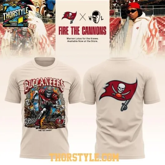 Discover Tampa 2025 Fire The Cannons T-Shirt