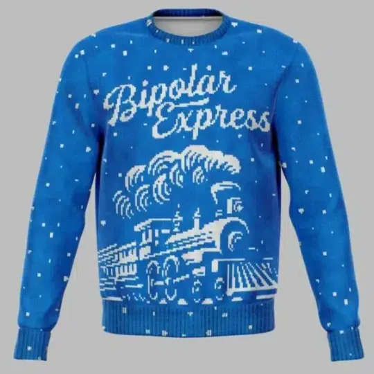 Discover Bipolar Express Ugly Christmas Sweater