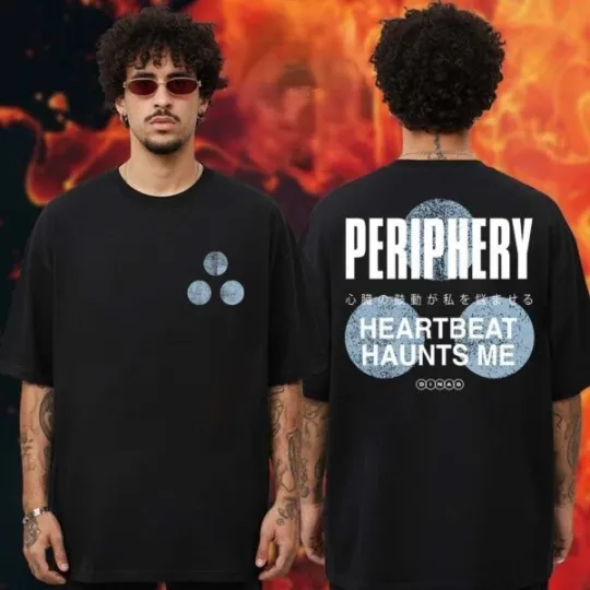 Discover Peripheryy Merch Heartbeat Two Sided Unisex T-Shirt