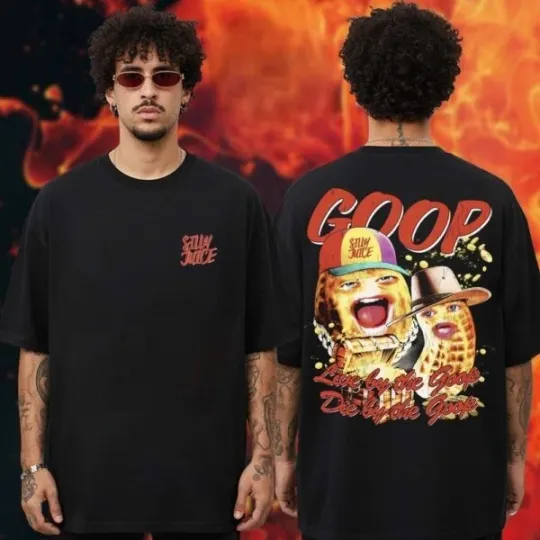 Discover The Burnt Merch Live By The Goop Two Sided Unisex T-Shirt