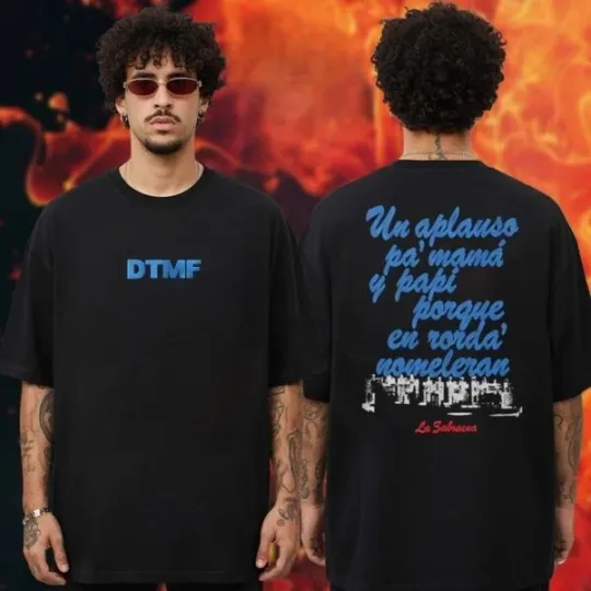 Discover Bunny Merch World Tour Seguros On Dec 15 16 19 20 21 Unisex T-Shirt 2D