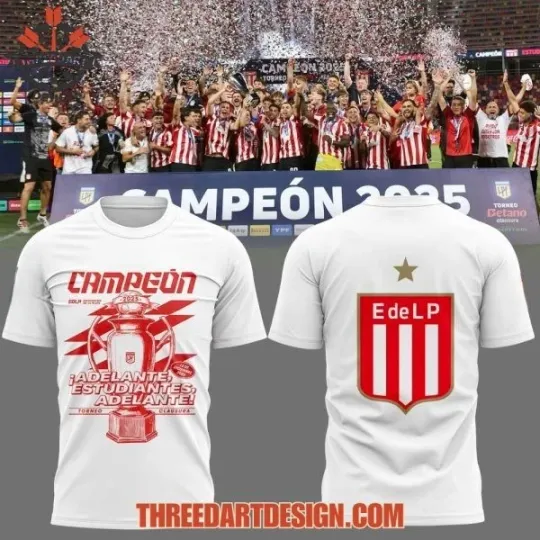 Discover Estudiantes 2025 T-Shirt 2D