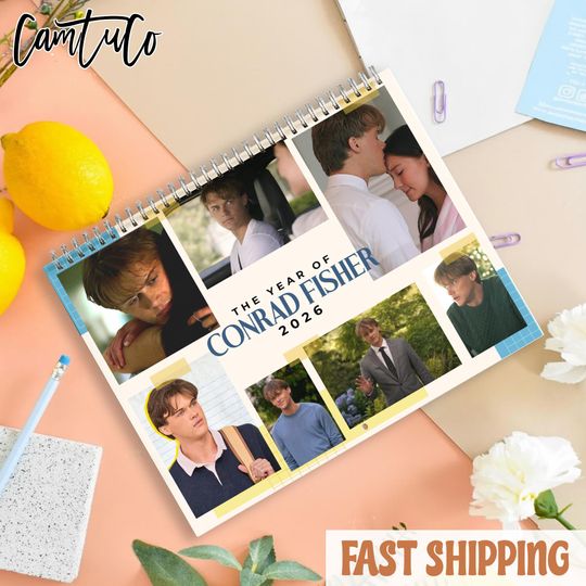 Discover A Year Of Conrad Calendar 2026, The Summer Turned Pretty Wall Calendar, Funny Movie Calendar 2026