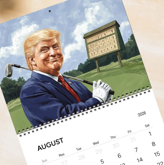 Discover 2026 Donald Trump Calendar, MAGA Calendar: Perfect Gift for Trump Supporters
