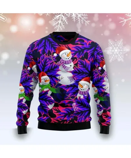 Discover Snowman Ugly Christmas Sweate