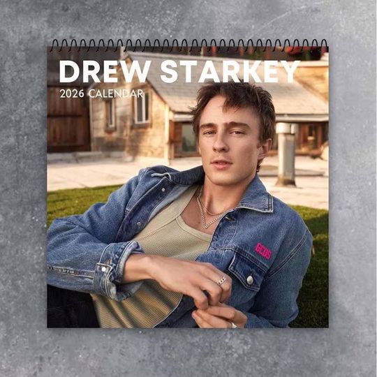 Drew Starkey Calendar 2026 Calendar, Wall Calendar 2026, Planner 2026, Drew Starkey Gift