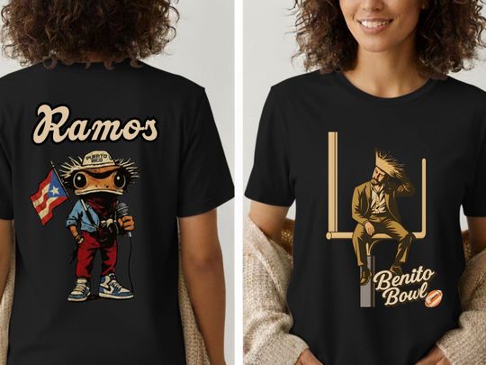 Discover Benito Bowl Shirt, Puerto Rico Coqui Frog Tee, Football Fan Gift