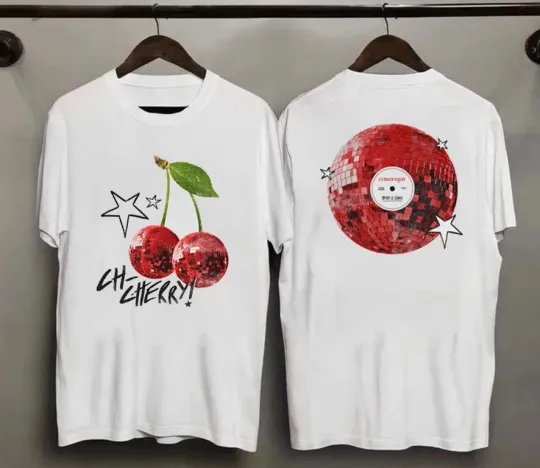 Cherry Conan Gray Unisex Double Sided T-Shirt