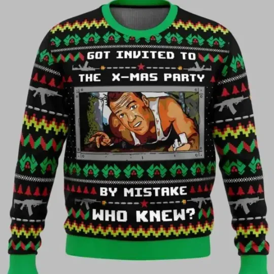 Discover Got Invited To The X Mas Party By Mistake Who Knew Ugly Christmas Sweater