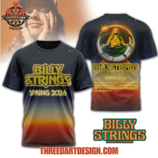 Discover Billy Spring 2026 T-Shirt 3D