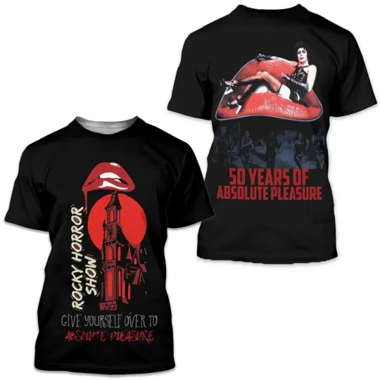 The Rocky Horror Picture Show 50th Anniversary 3D T-Shirt