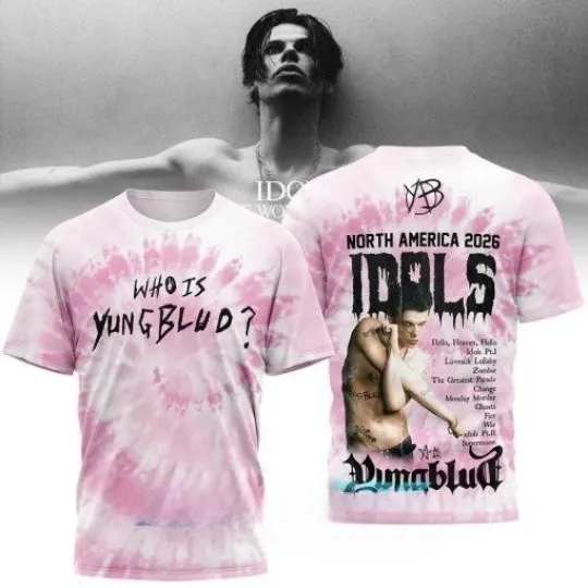 Yungblud North America 2026 Idols Special 3D TShirt