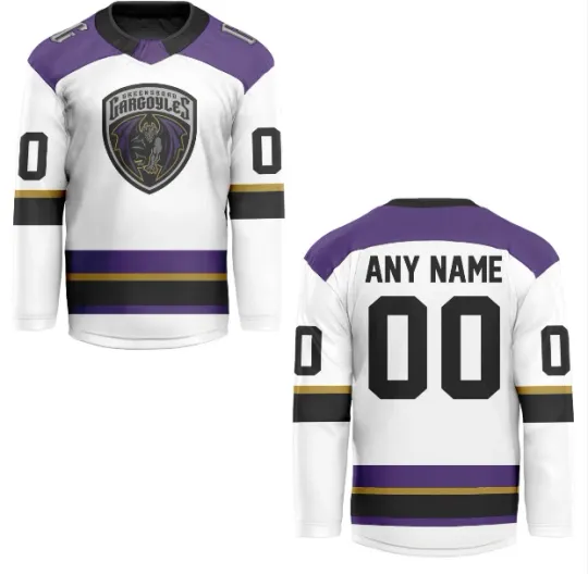 Discover Echl Greensboro1 Gargoyle Personalized Hockey Jersey