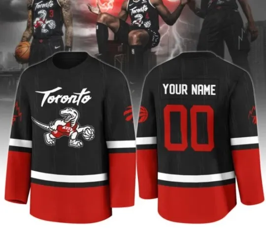 Discover Toronto Raptor City Edition 2025 We The North Personalized Hockey Jersey