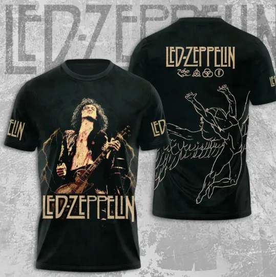 Discover ZPELIN Band 3D AOP T-Shirt Gift For Fans