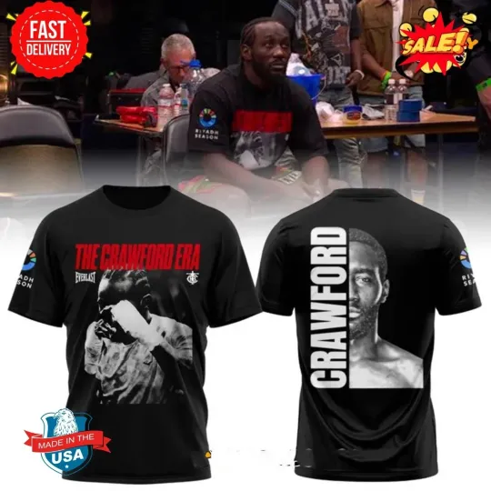 Discover Terence Crawfordd The Crawford Era 3D T-Shirt 2025
