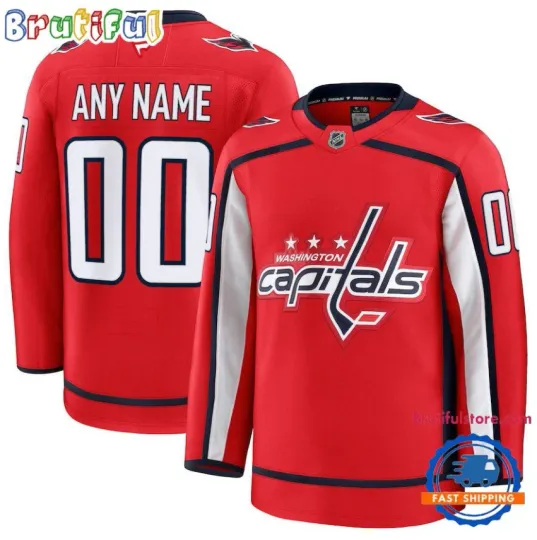Discover Nhl Washington Capital Custom Name And Number Hockey Jersey