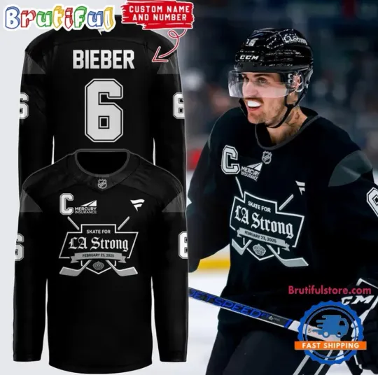 Discover Los Angeles King Black Hockey Jersey 2025 Fullsize Xs-5Xl